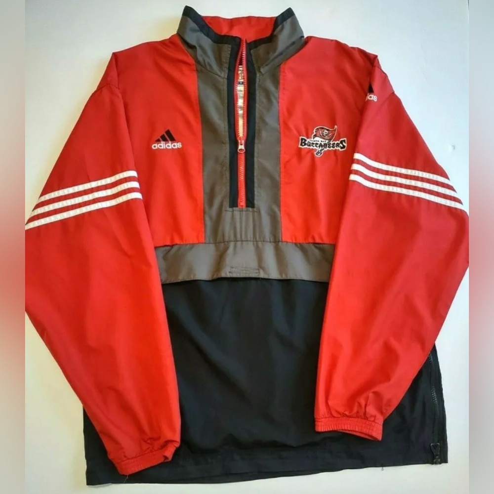 Vintage 2000s Tampa Bay Buccaneers Light Weight Adidas Jacket Men's M